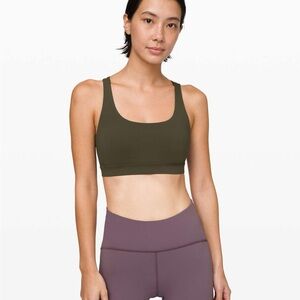 lululemon Olive energy Bra size 8